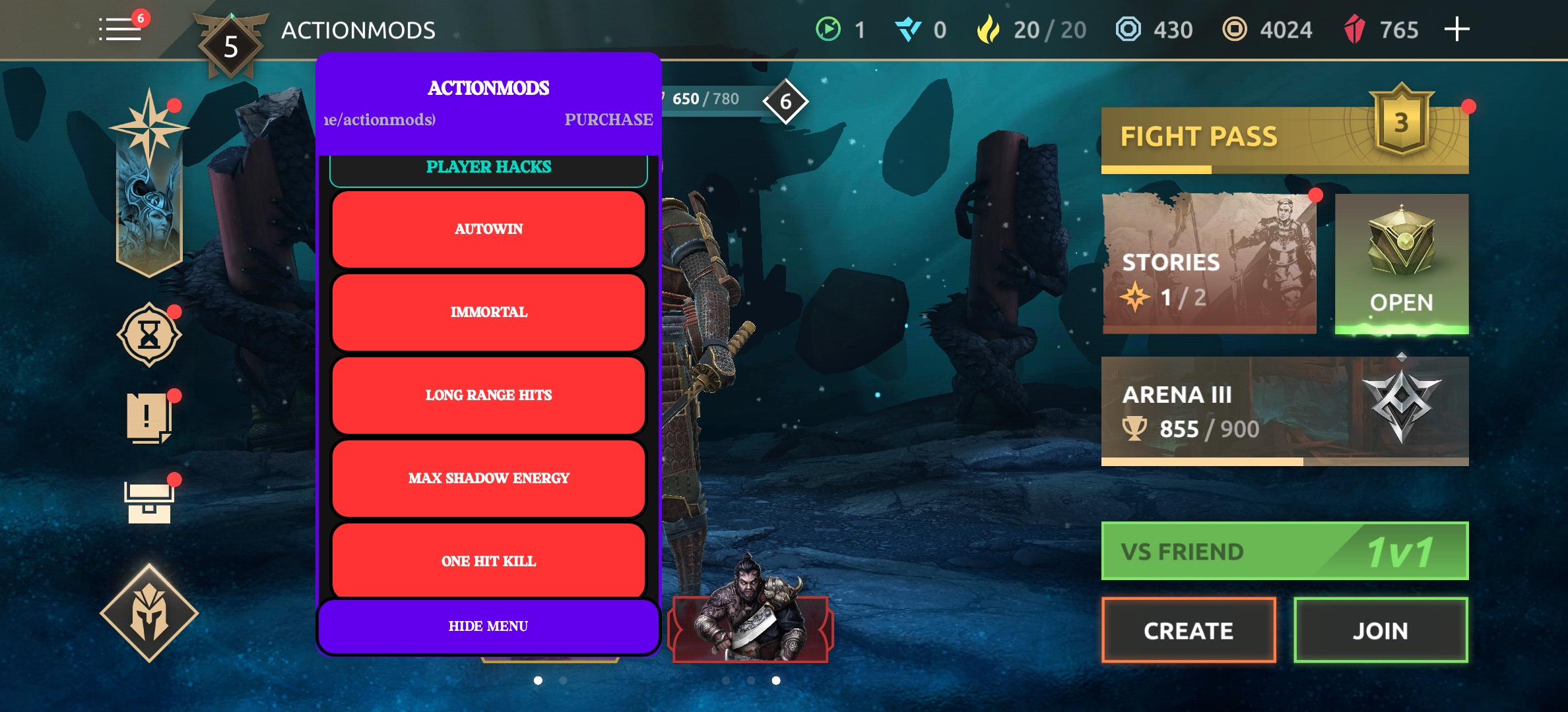 Shadow Fight 4 VIP Banner